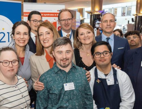 V europarlamente dnes obsluhovali ľudia s Downovým syndrómom, bojujú proti osamelosti. K programu sa pridali aj Slováci.